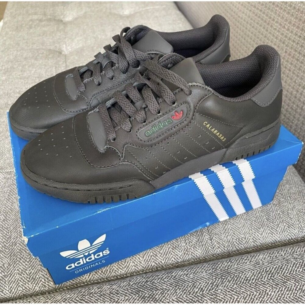 ADIDAS Yeezy Powerphase Calabasas Black Size 6 MENS - Picture 10 of 12